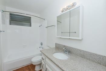 Real granite countertops in kitchen & baths